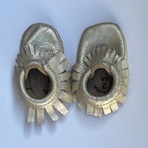 Little Gold Moccasins